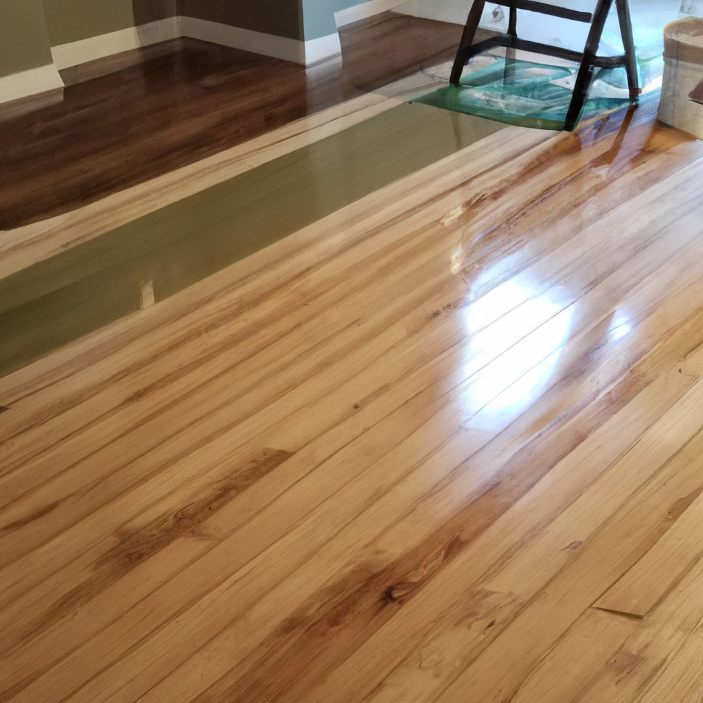 Hardwood floor refinishing in Maple Grove