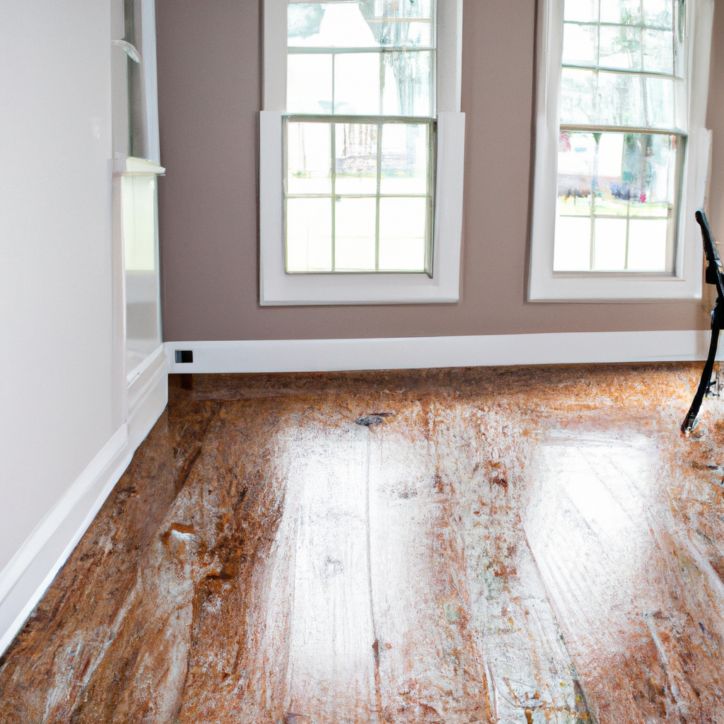 Hardwood floor refinishing in Michigan City