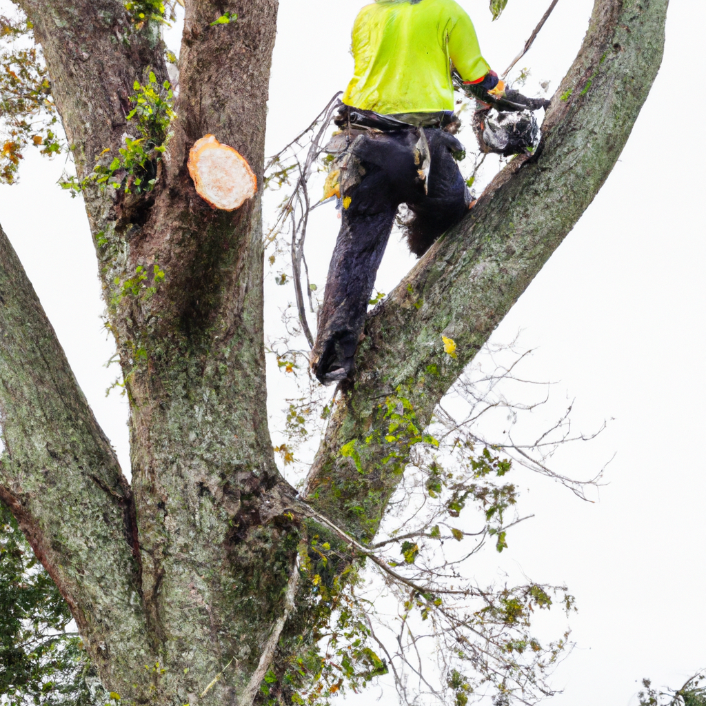 Professional tree trimming in Brunswick