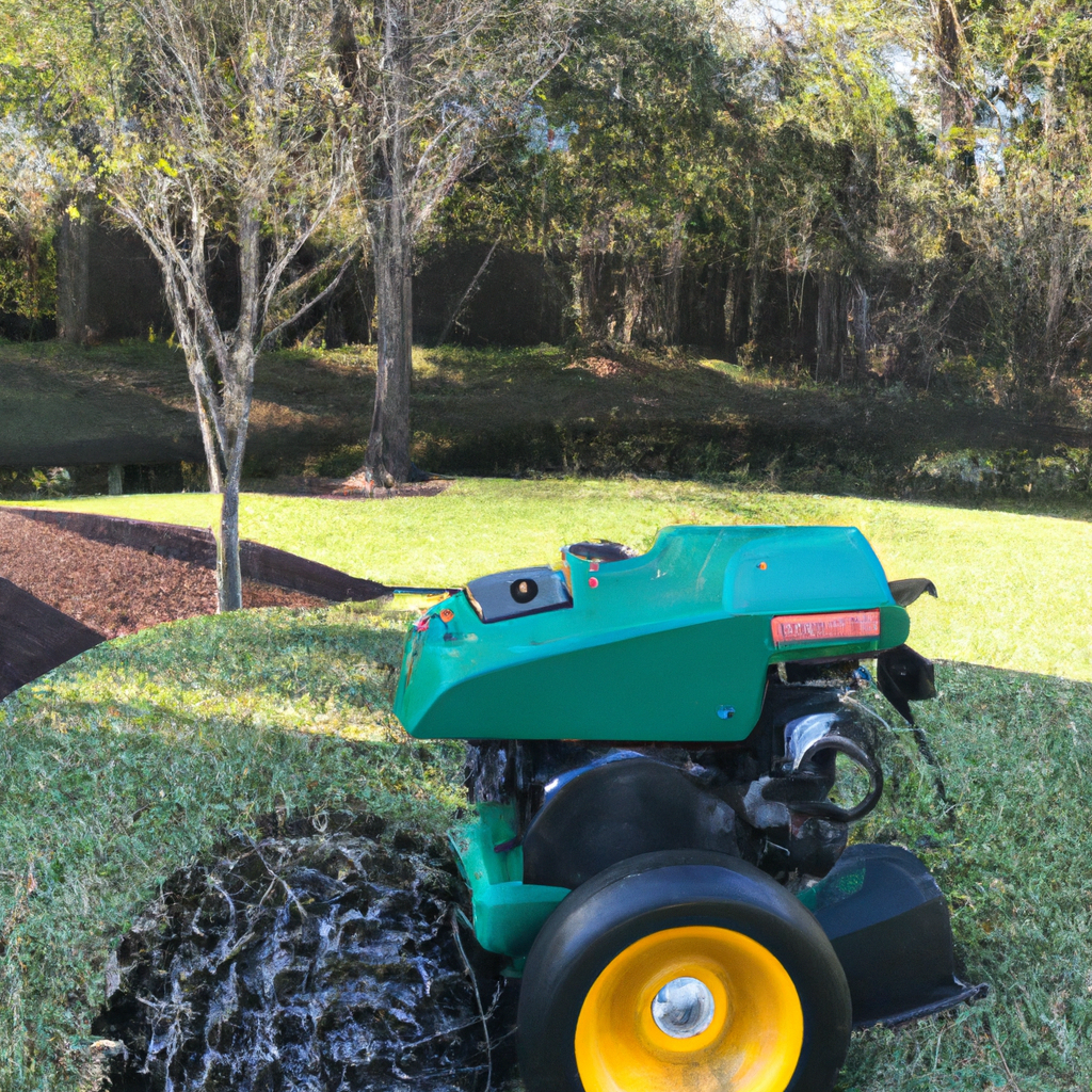 Lawn aeration in Houston