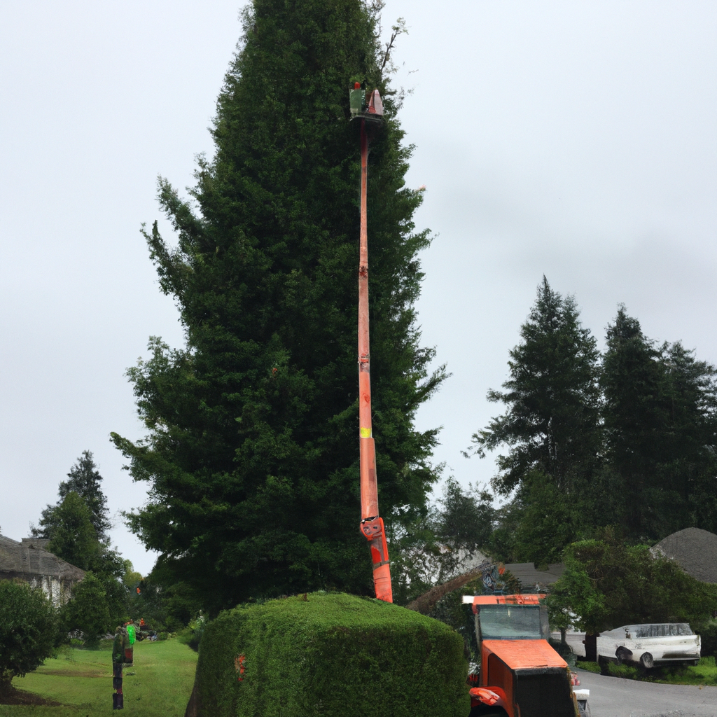 Tree Trimming in Blaine
