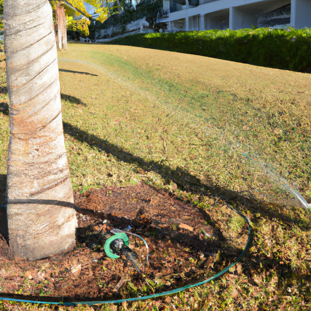 Lawn irrigation system in Miami