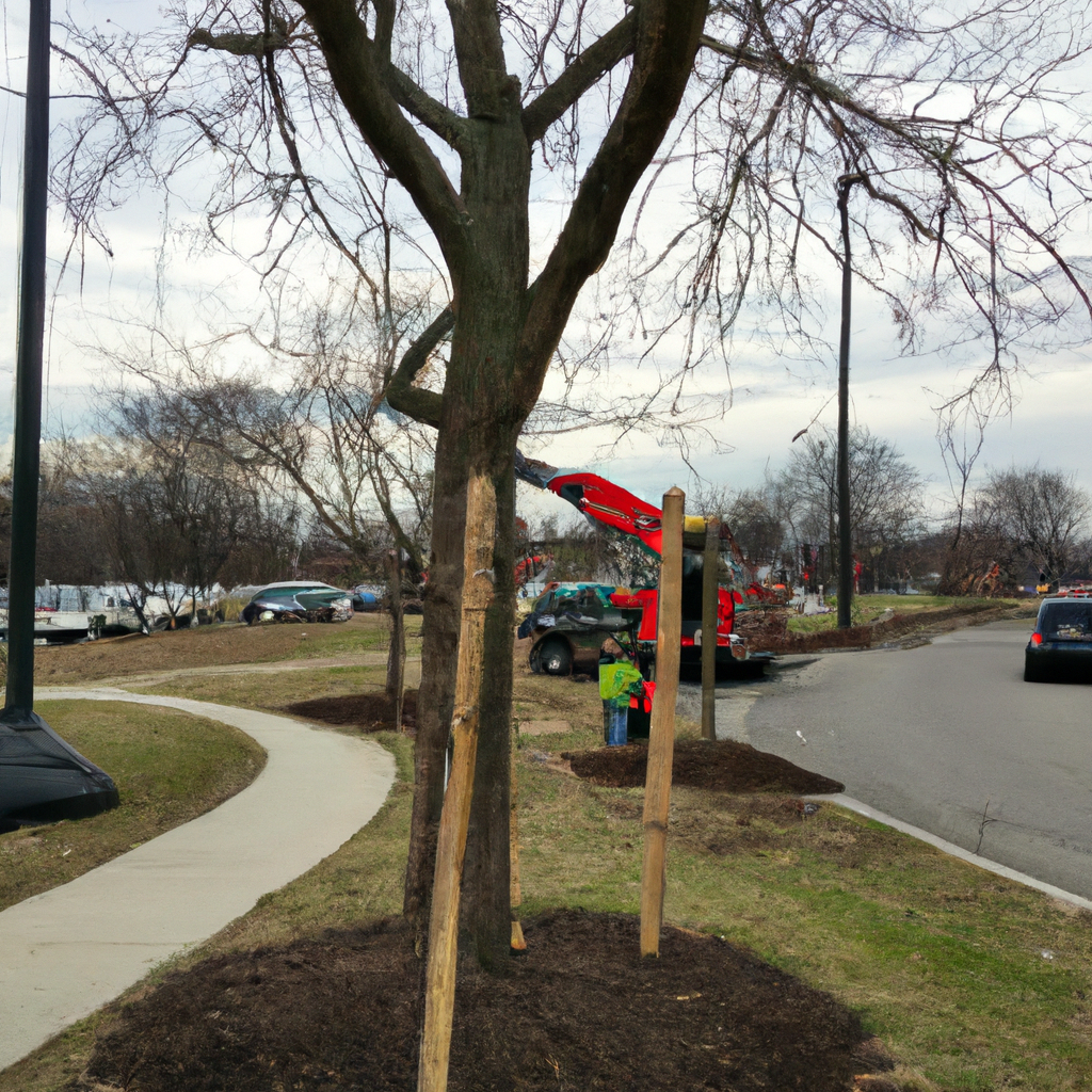 Tree trimming in Janesville