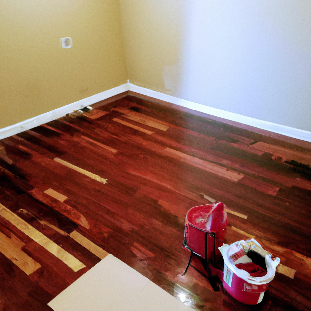 Hardwood floor refinishing in Mansfield