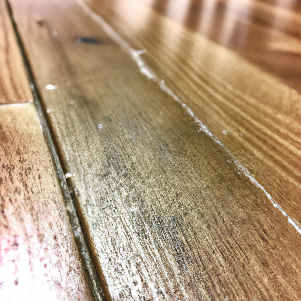 Hardwood floor staining