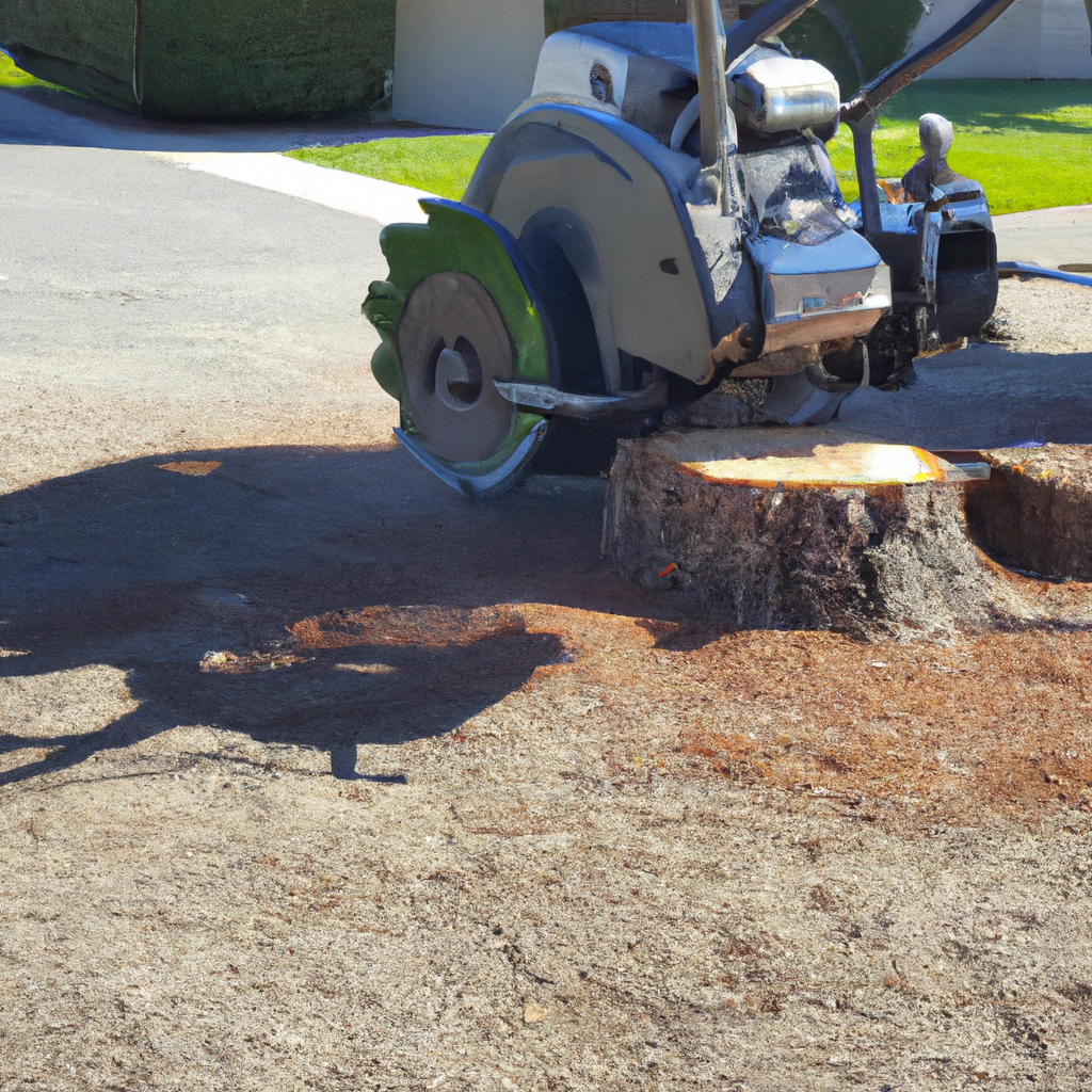Stump Grinding in Rocklin