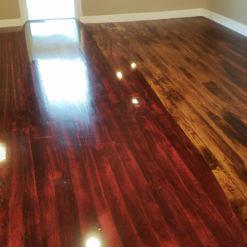 Hardwood Floor Staining in Loveland
