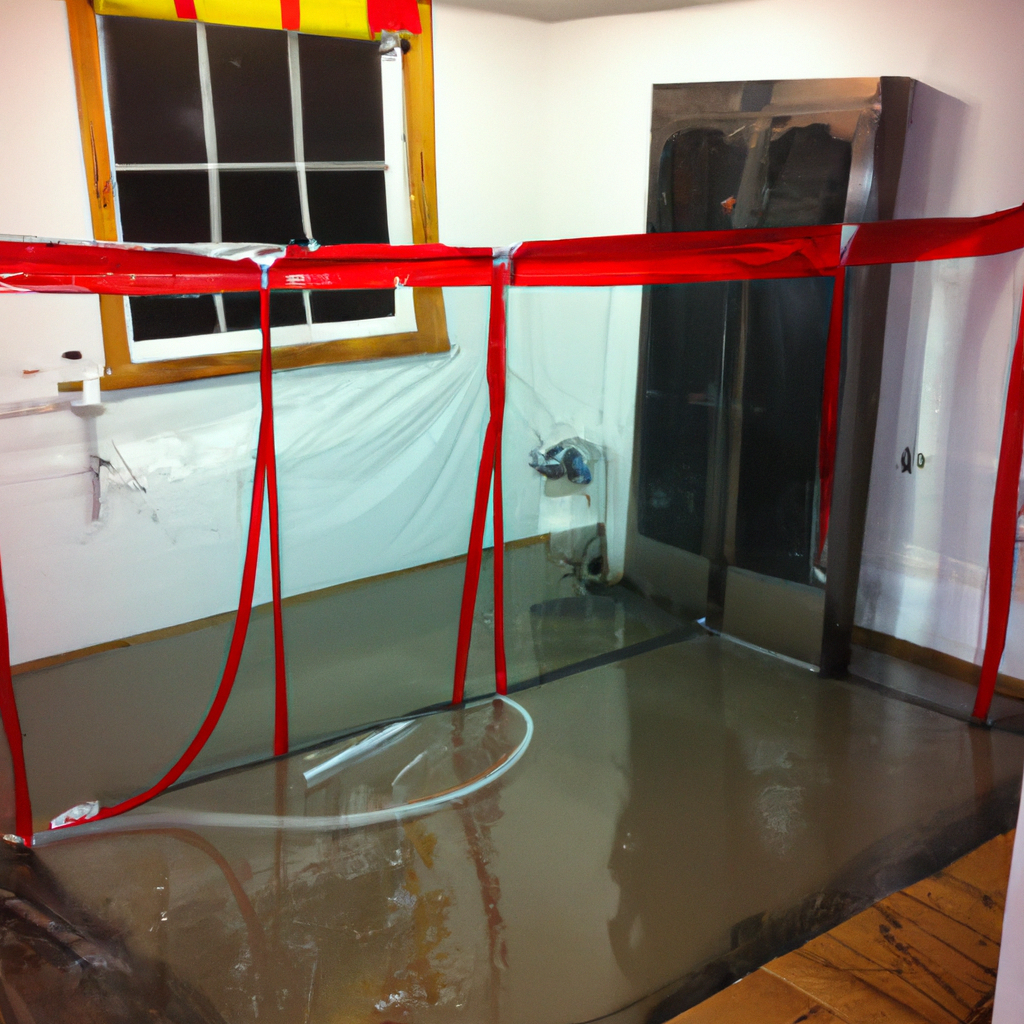 Water damage restoration in Gardner 01440