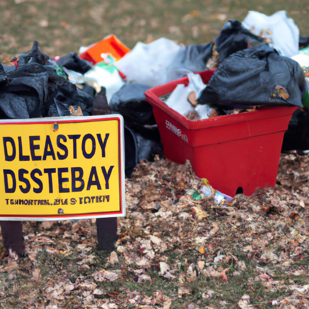 Seasonal cleanup in Washington