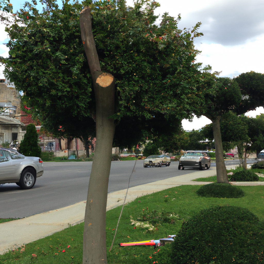 Tree trimming in East Orange