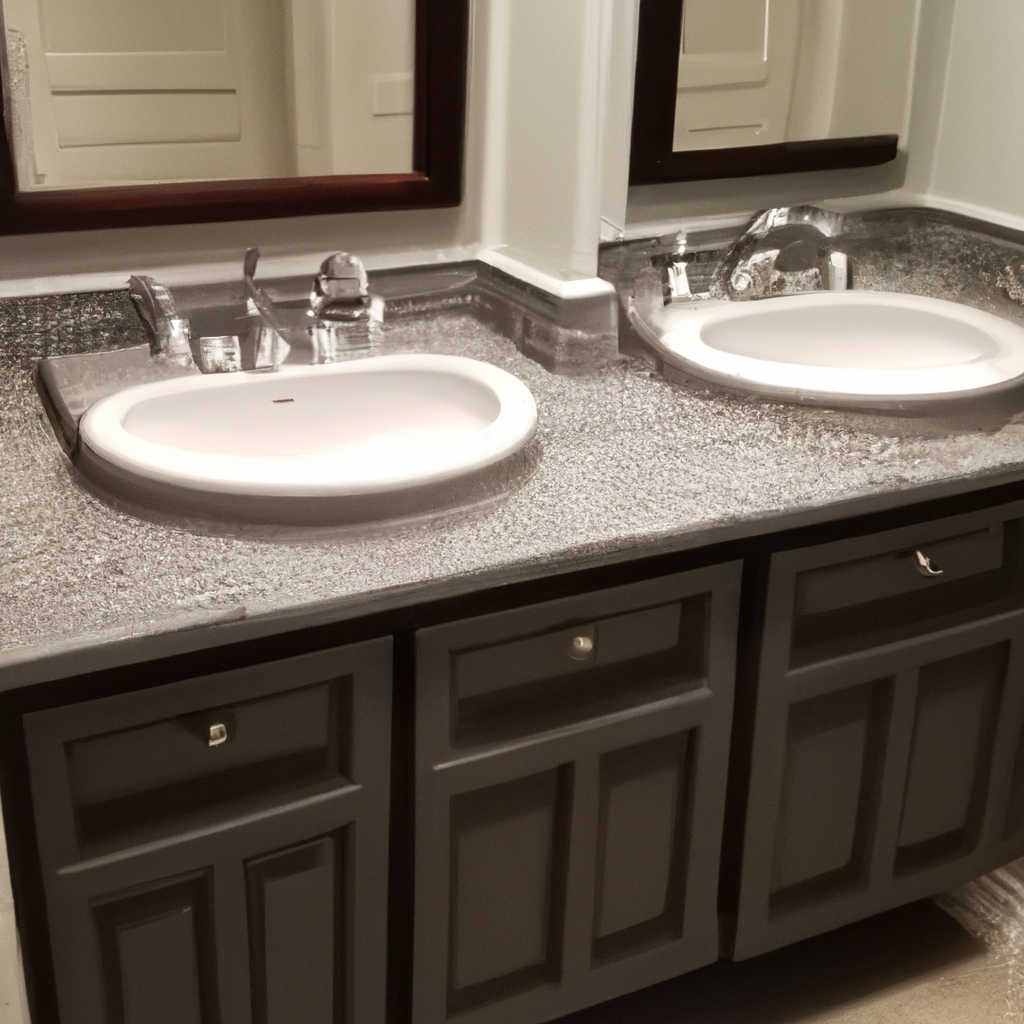 Double sink vanity