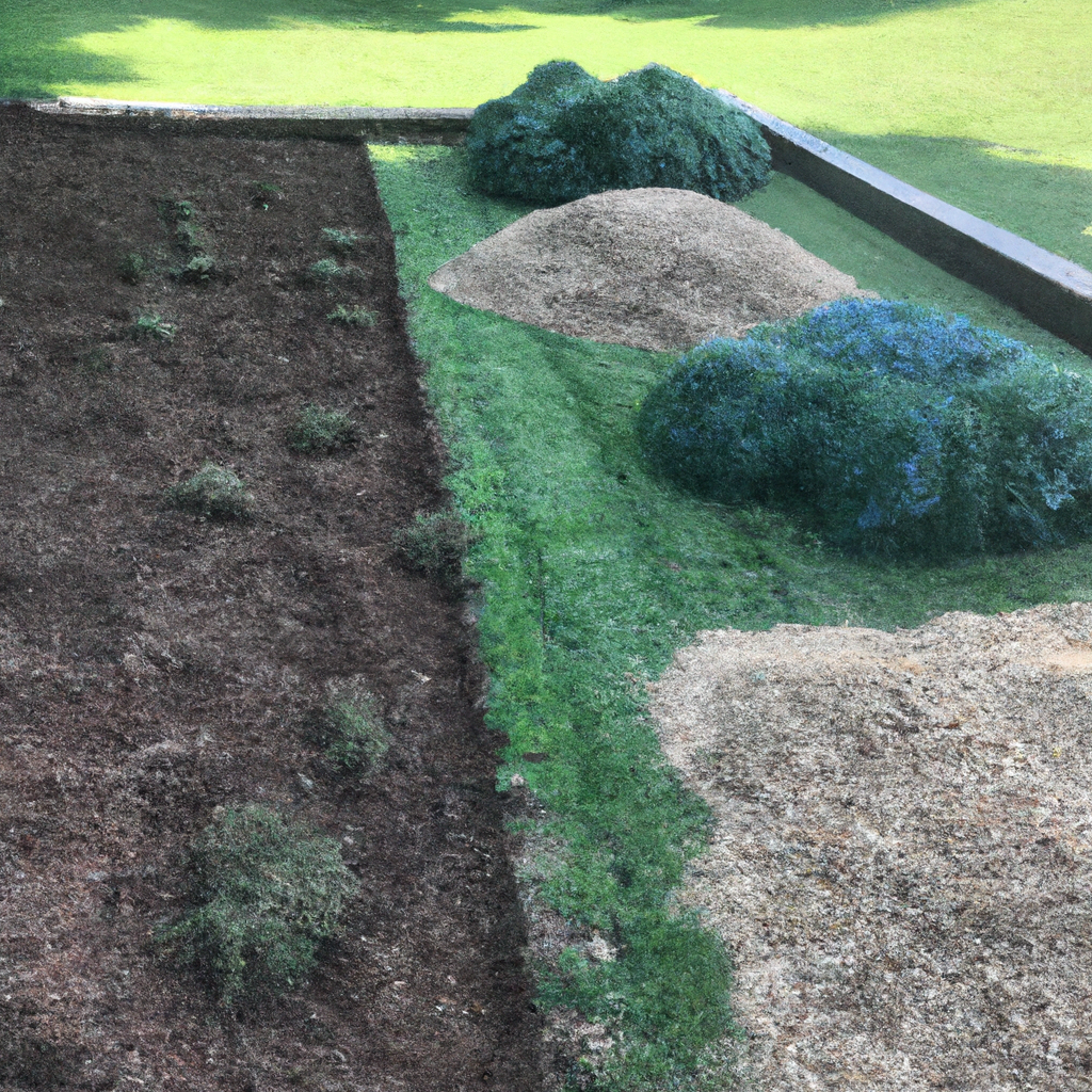 Mulching and bed maintenance in Houston