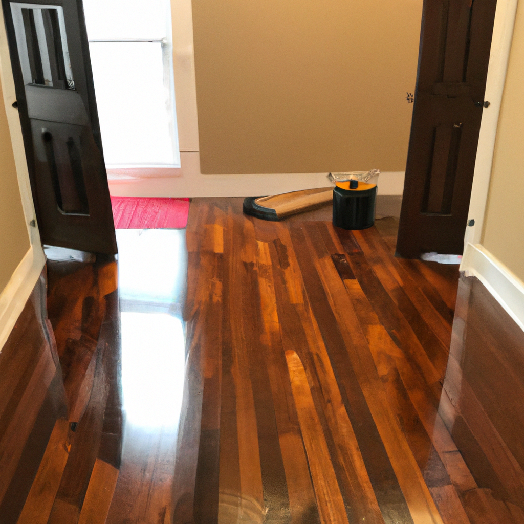 Hardwood floor refinishing in Harrisonburg