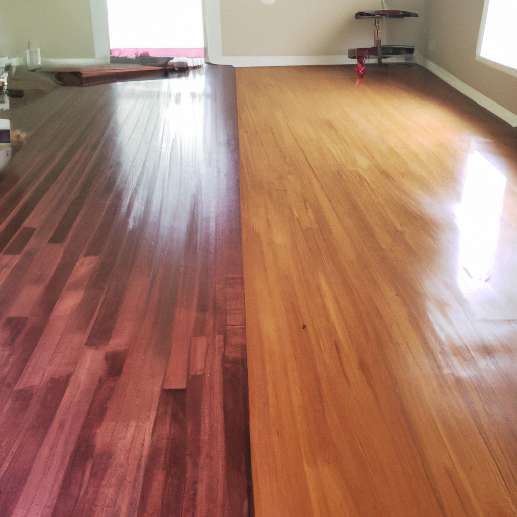 Hardwood floor refinishing in Pocatello