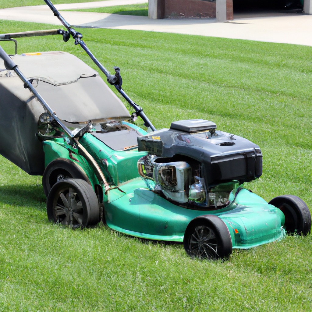 Regular lawn mowing service in Detroit