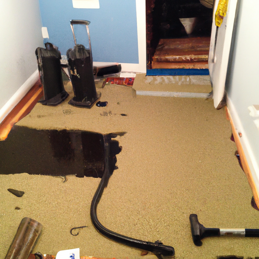 Water damage restoration in Newton 02458