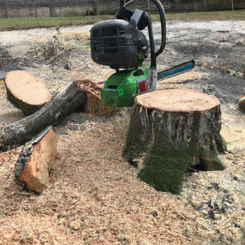 Stump Grinding and Removal in Dalton