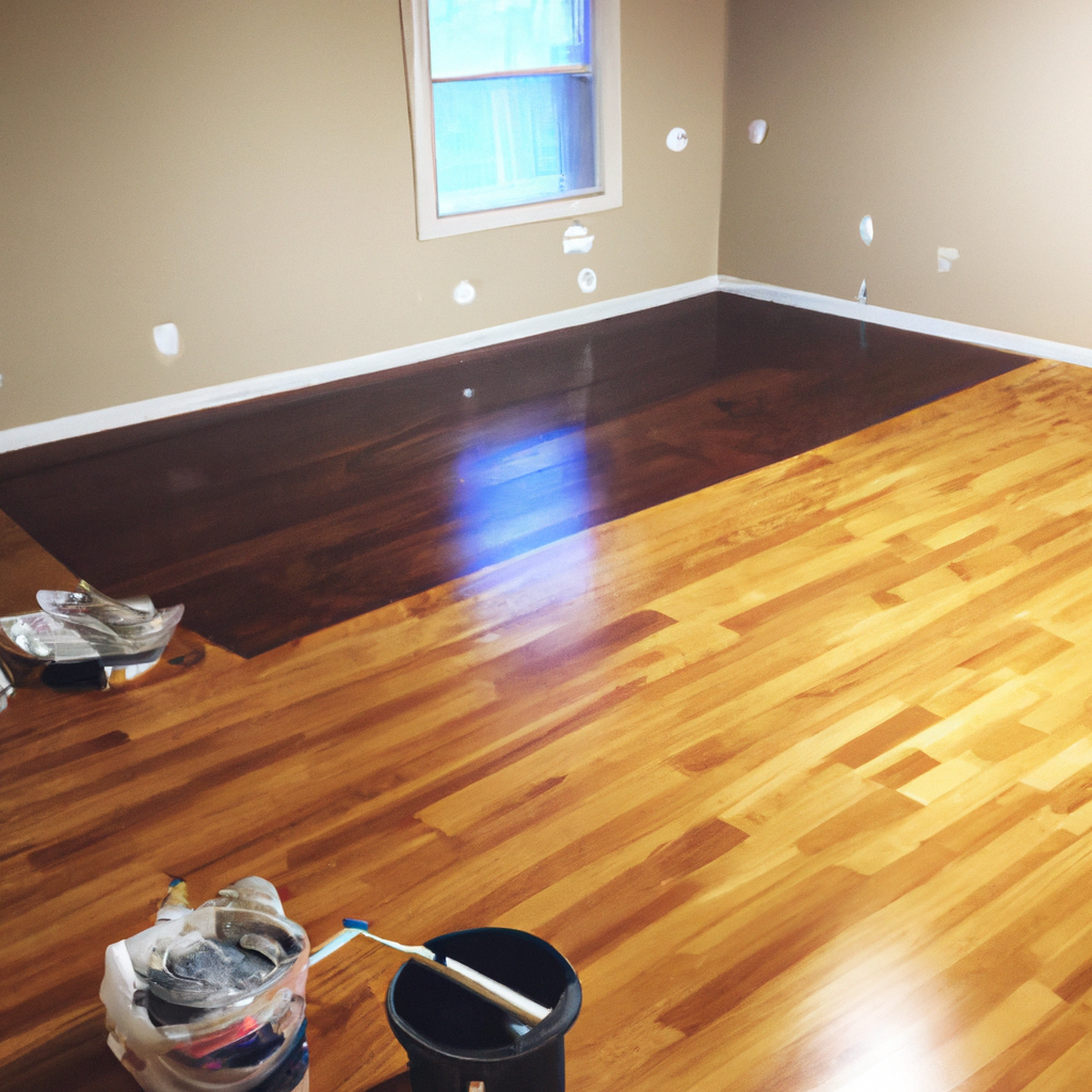 Hardwood floor refinishing in Southfield