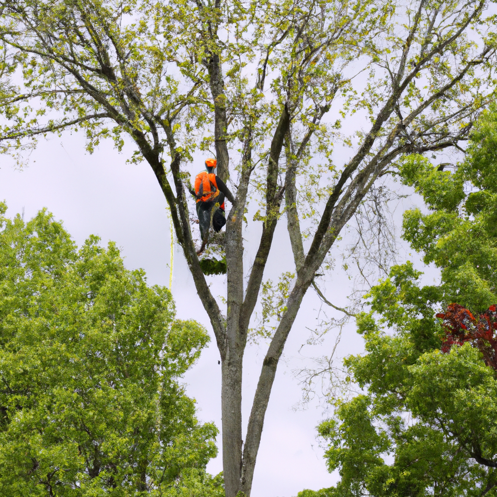 Professional tree trimming in Maple Grove