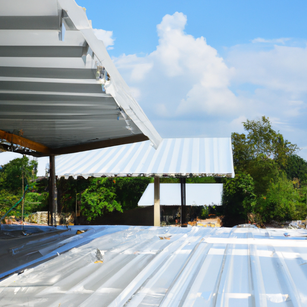 Metal Roof Installation in Progress Village