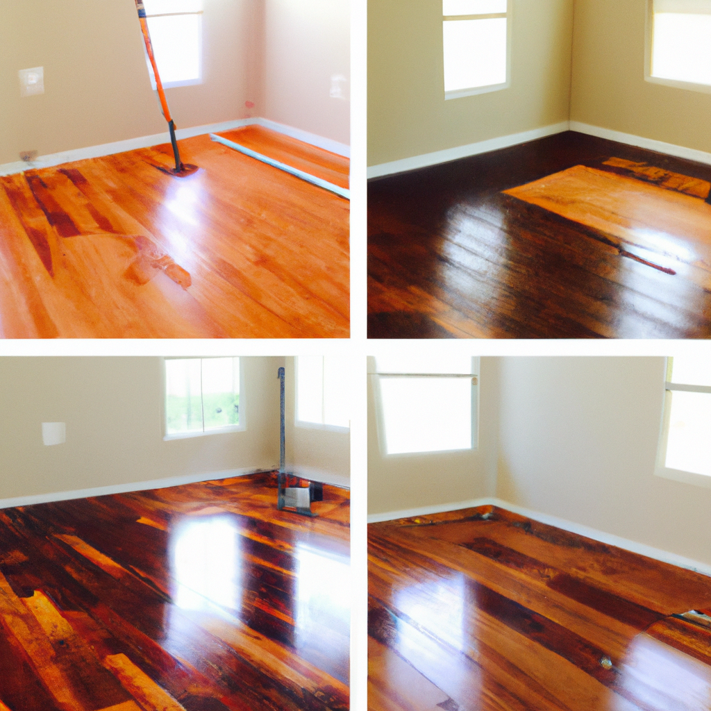 Hardwood floor refinishing in Baldwin Park