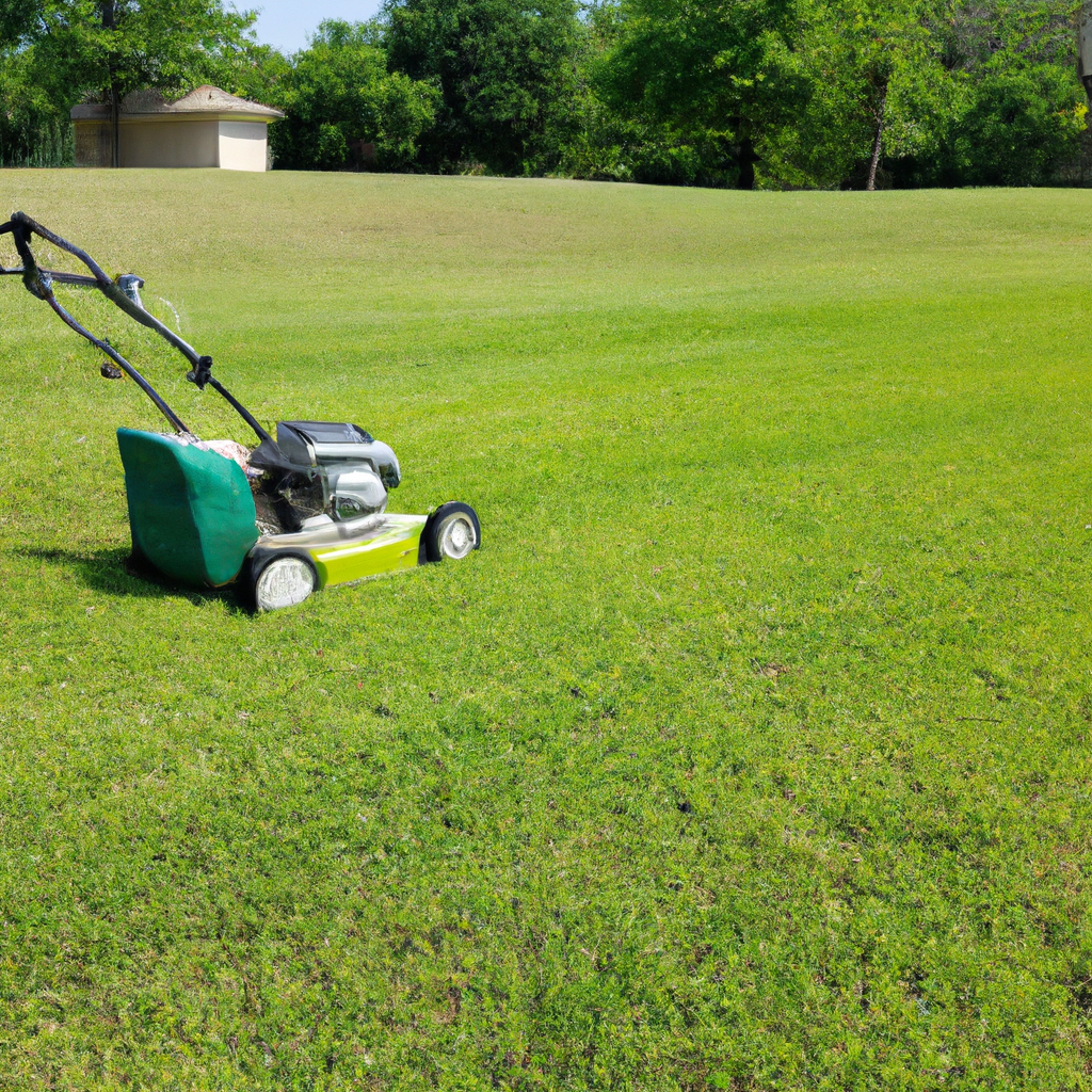 Regular lawn mowing service in Dallas