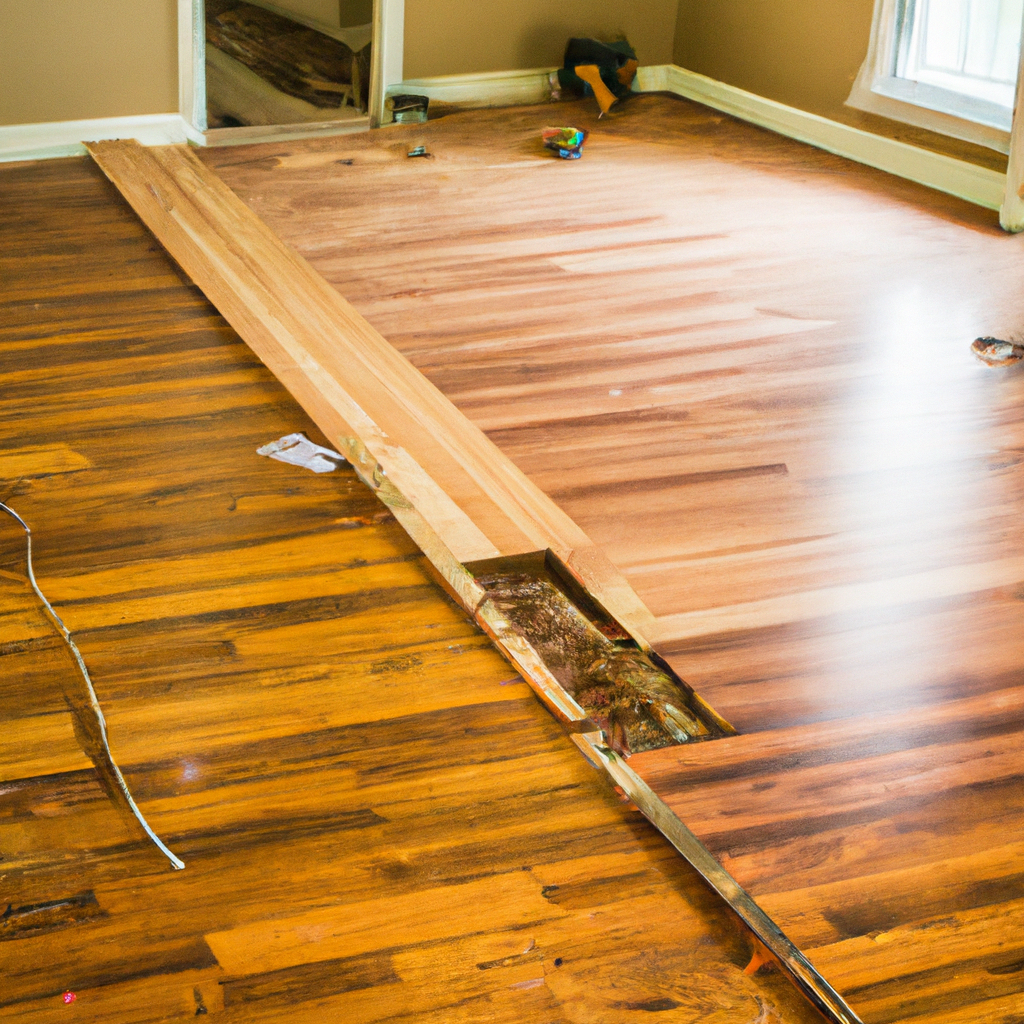 Hardwood Floor Repair in Michigan City