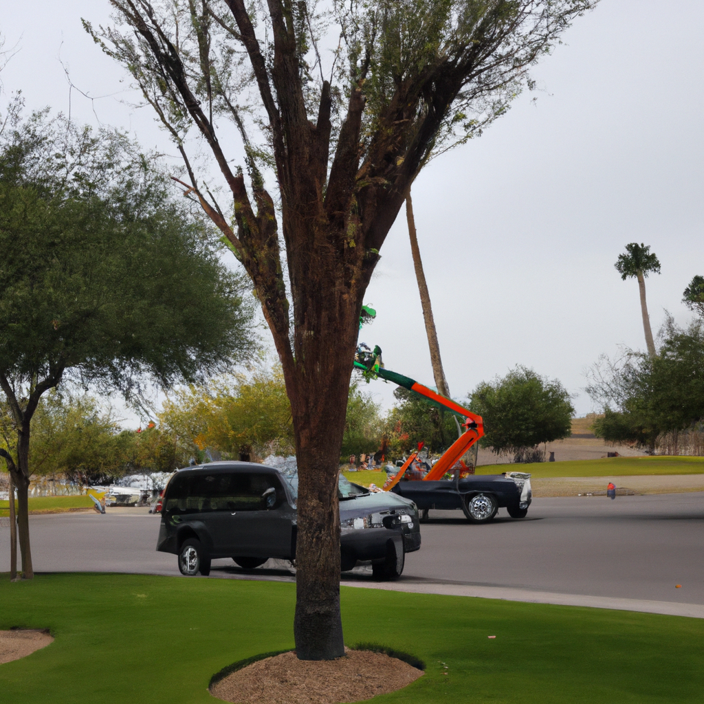 Tree trimming in Maricopa