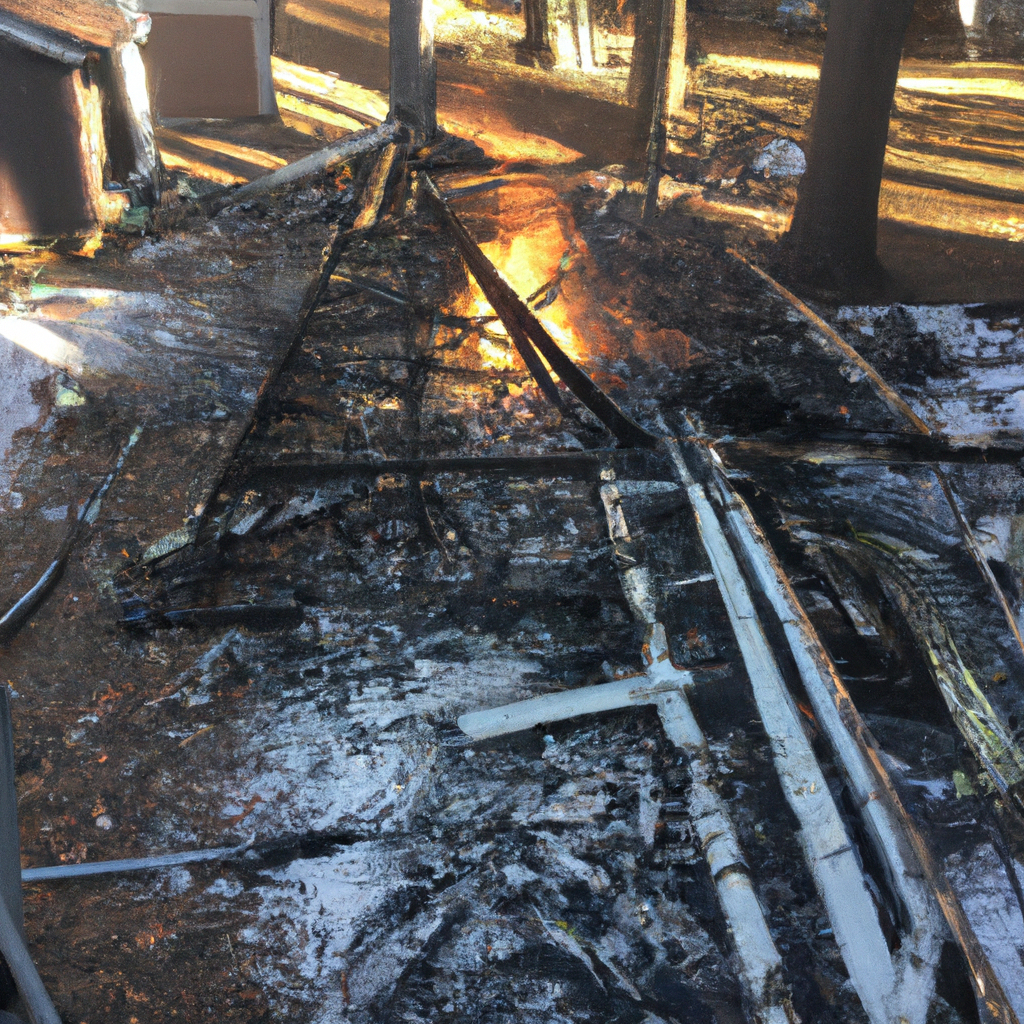 Fire damage cleanup North Pembroke 02359