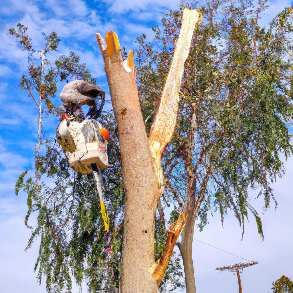 Professional tree service in Porterville
