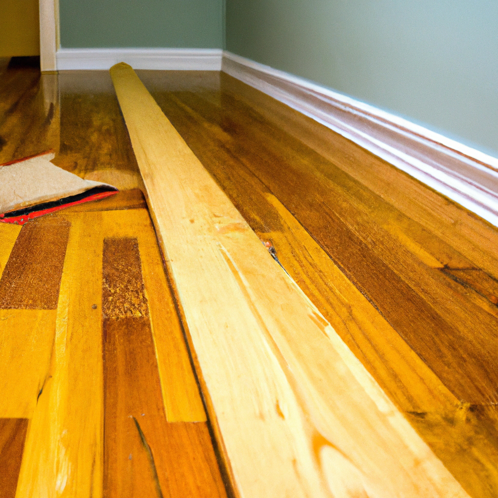 Hardwood floor repair